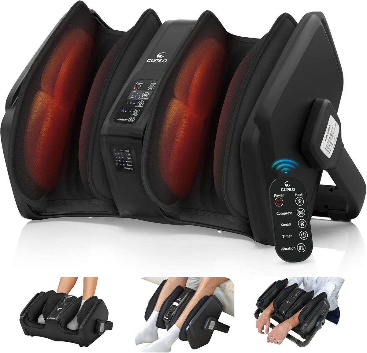 Test : cuPiLo appareil de massage Shiatsu pour pieds et mollets