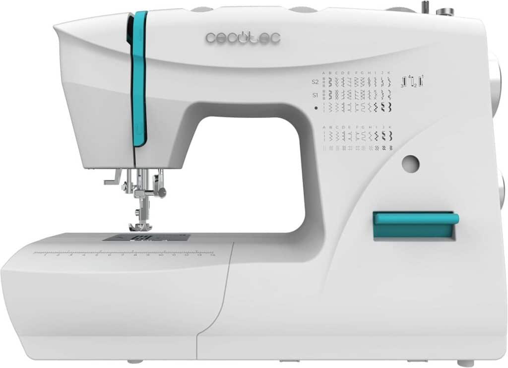 Test de la Cecotec BelleCouture 6600 : machine à coudre polyvalente avec 66 points intégrés