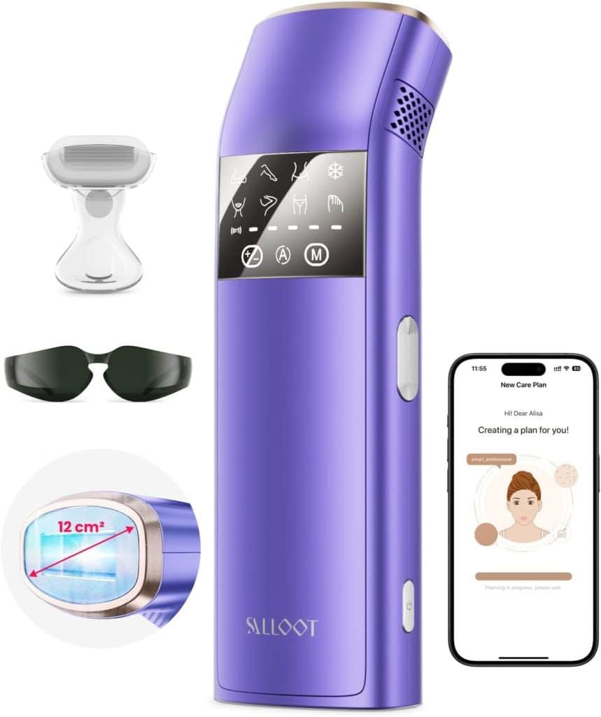 Test de l'épilateur IPL super rapide et indolore