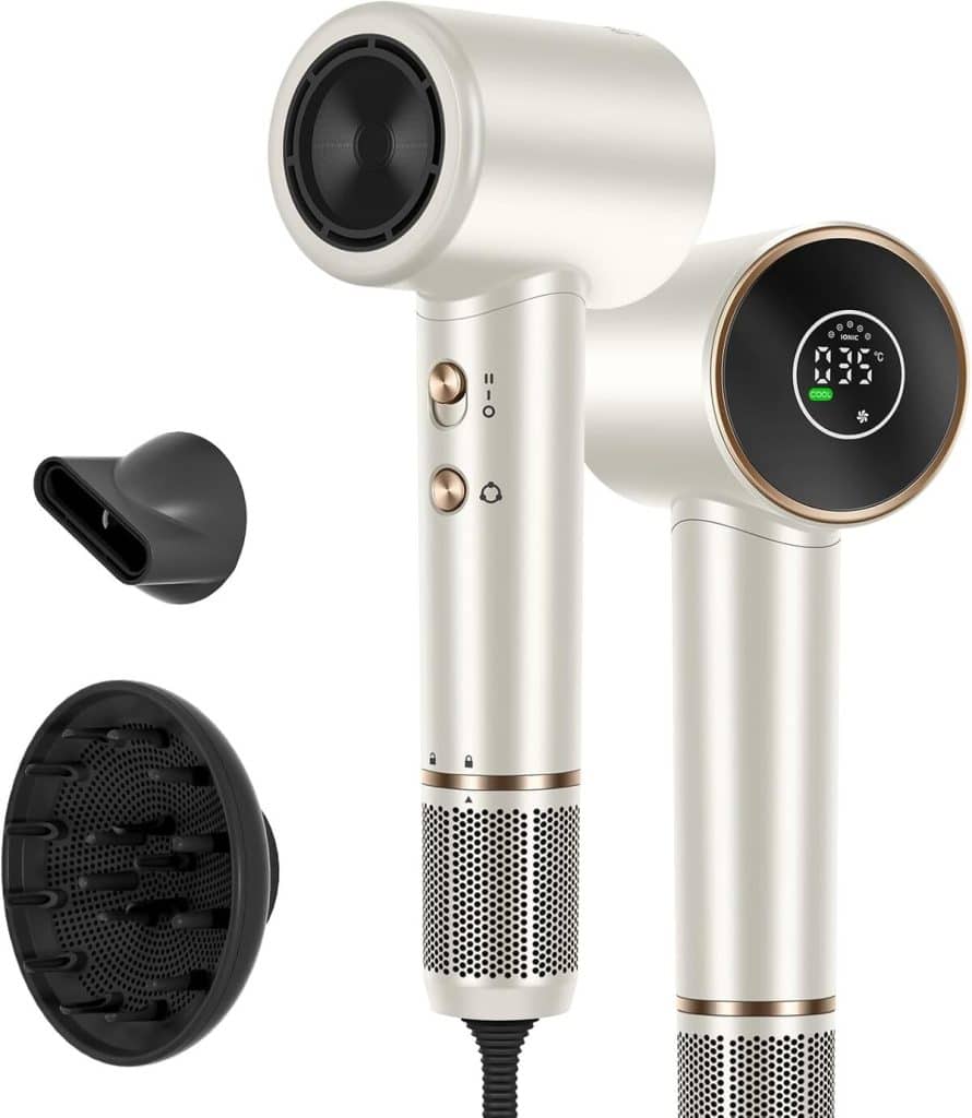 Test du sèche-cheveux Air-Sonic PARWIN PRO BEAUTY 110 000 RPM : performante beauté