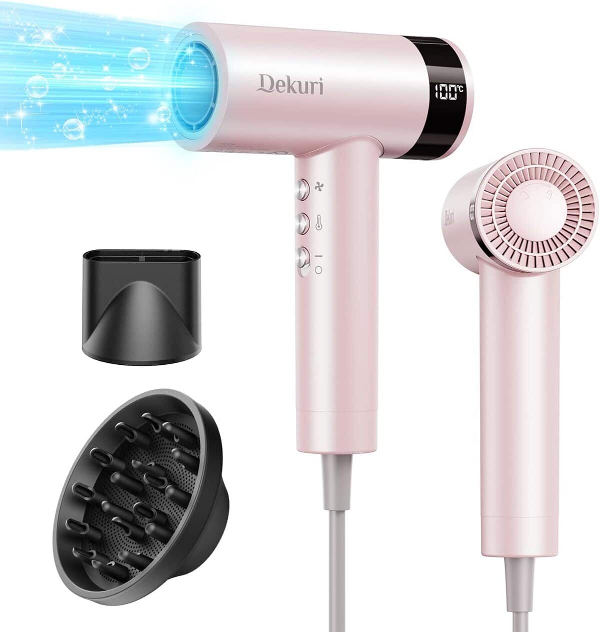Test du sèche-cheveux Dekuri 110.000 RPM, ionique et silencieux