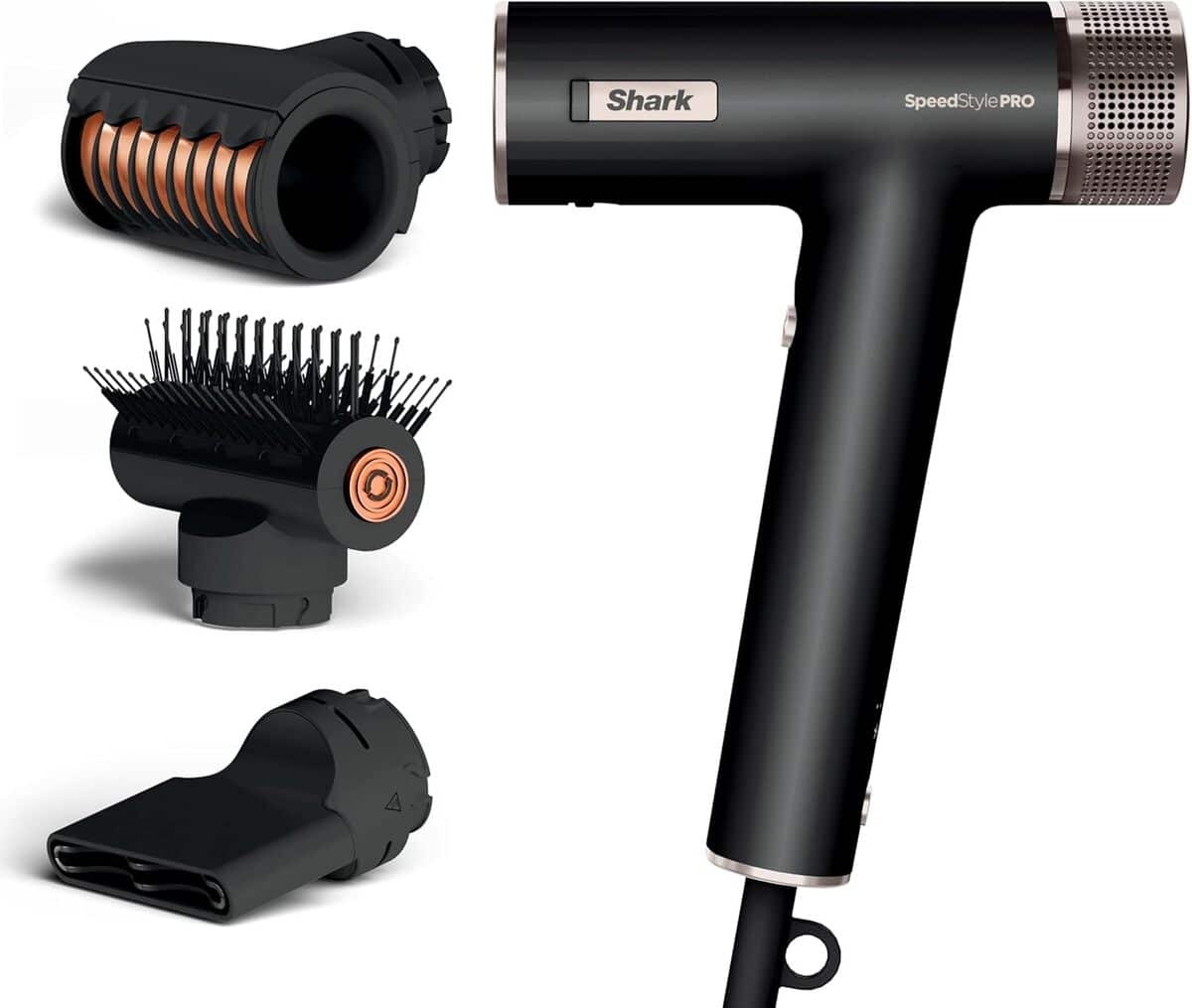 Test du sèche-cheveux Shark SpeedStyle Pro ultra-performant HD731EU noir