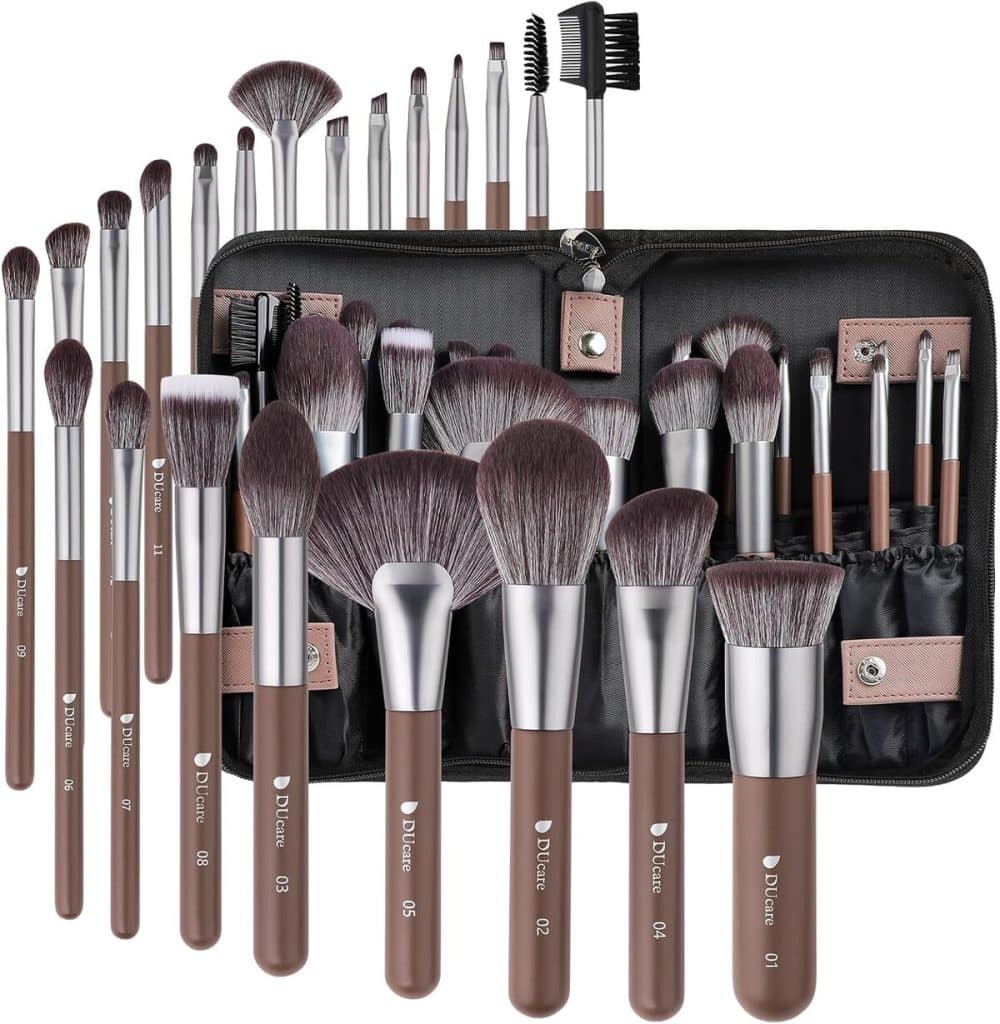 Test : dUcare ensemble de 22 pinceaux maquillage professionnels