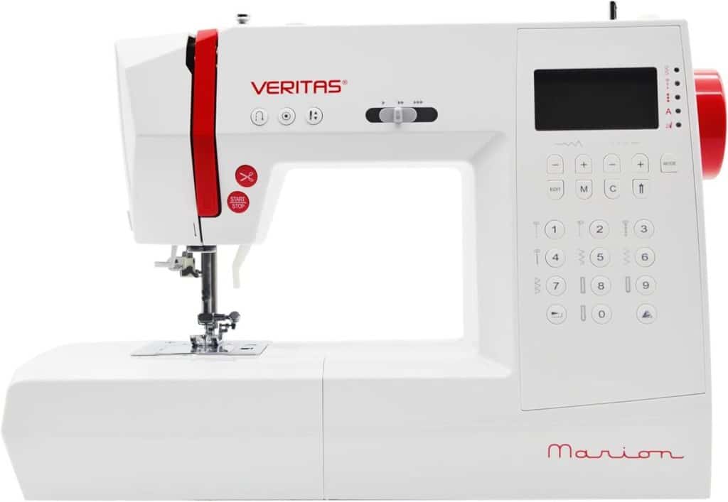 Test : machine à coudre Veritas Marion