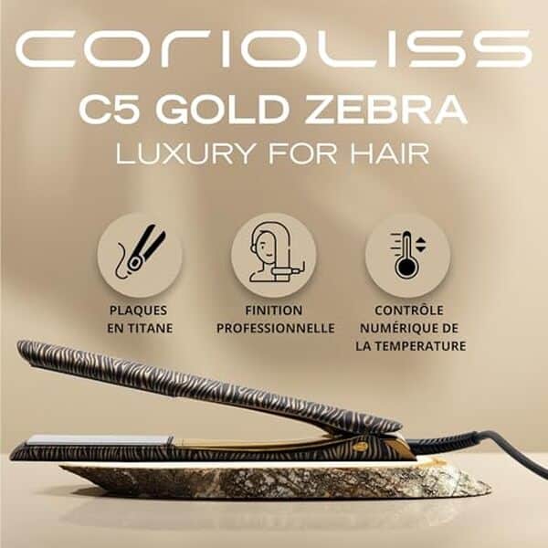 Découvrez les performances dignes des professionnels du lisseur Corioliss C5 et obtenez des coiffures impeccables chez vous avec cet appareil innovant et puissant.