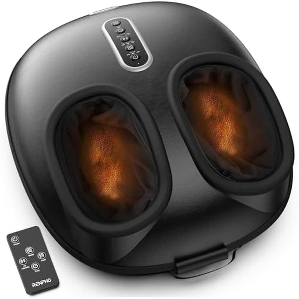 Test : renpho appareil de massage des pieds 2026 avec chaleur et modes réglables