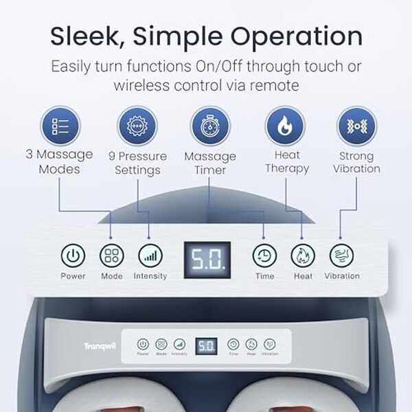 Découvrez notre test détaillé de l'appareil massage des pieds Tranqwil : analyse complète des fonctionnalités pour un confort optimal