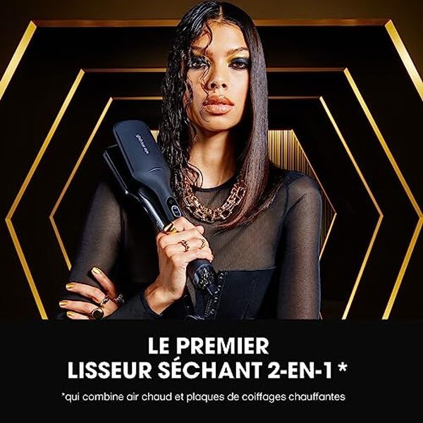 Découvrez notre test du lisseur séchant ghd Duet Style pour des cheveux lisses et doux tout en préservant leur santé grâce à une technologie sans chaleur extrême.
