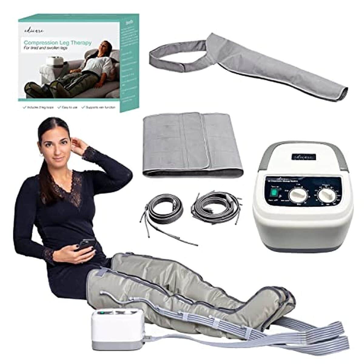 Test : bottes de pressothérapie Edicare pour un drainage lymphatique efficace