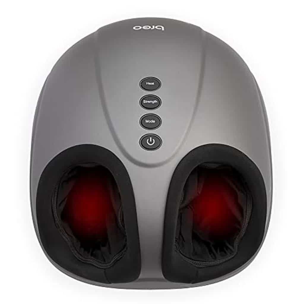 Test de l'appareil de massage des pieds Breo : chaleur et pétrissage profond