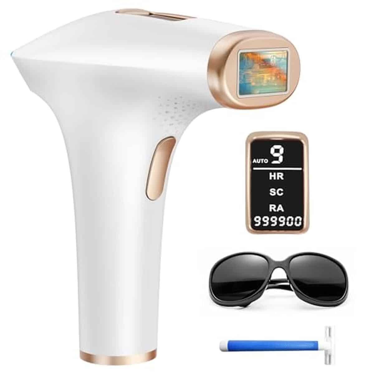 Test du TIIMAGIC : épilateur lumière pulsée 9 niveaux pour une épilation indolore