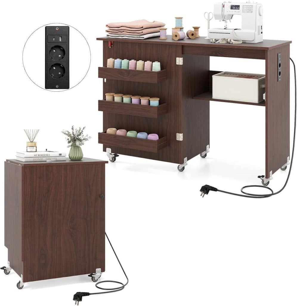 Test : table de couture Giantex pliable et pratique