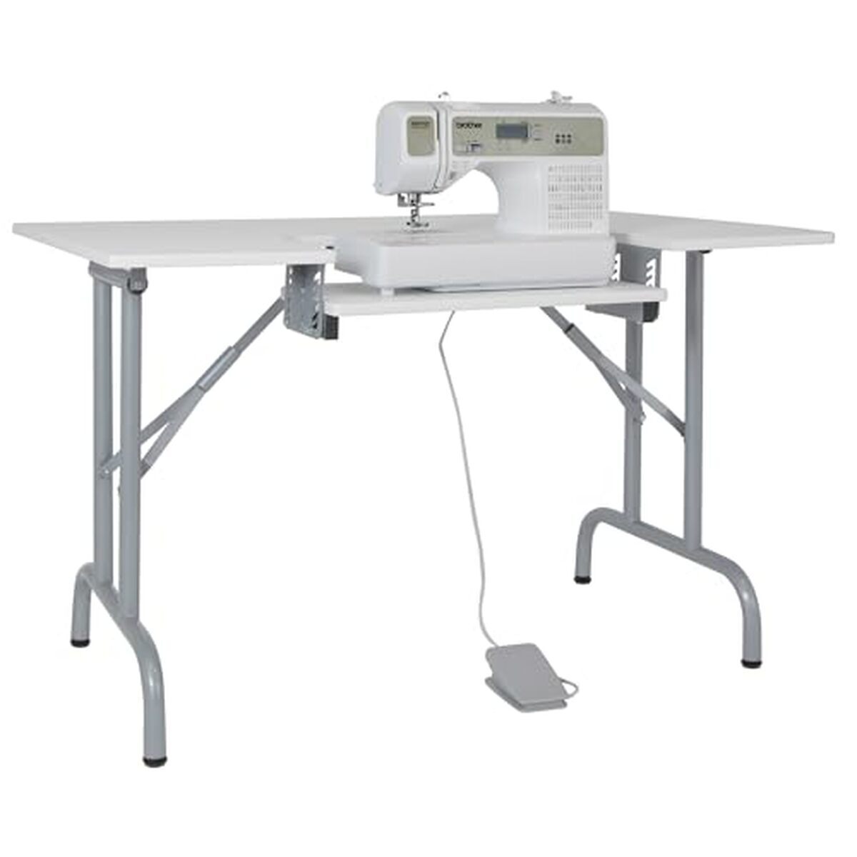 Test : table de couture pliante Sew Ready argent/blanc