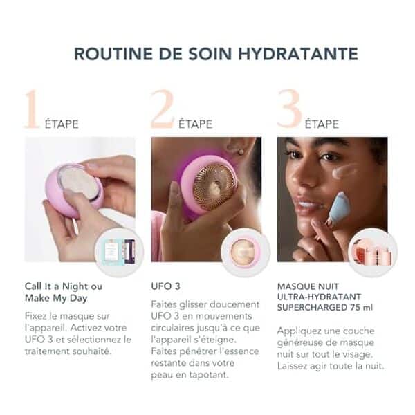 Explorez les innovations du FOREO UFO 3 pour une hydratation intense et un soin anti-âge efficace. Découvrez comment cet appareil révolutionnaire transforme votre routine de beauté quotidienne.