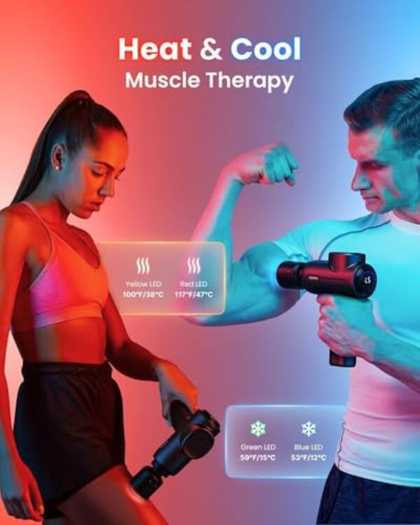 Découvrez notre analyse détaillée du pistolet de massage Renpho Active avec fonction chaleur et froid, un allié pour soulager vos douleurs et améliorer votre bien-être