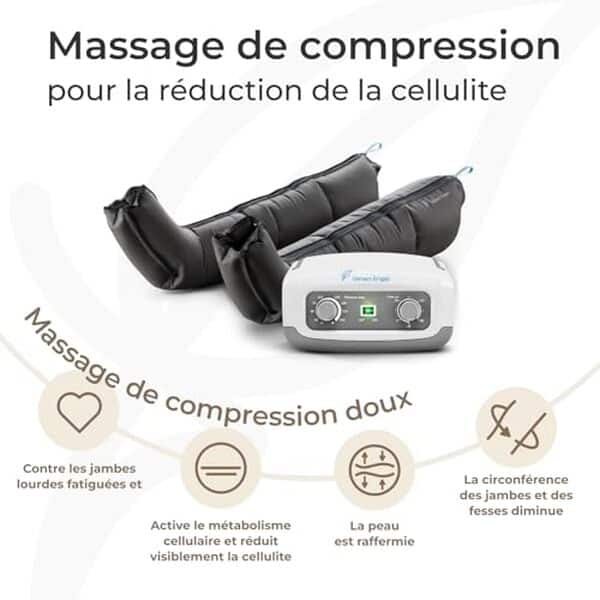 Découvrez le Vein Angel 4, un appareil de massage innovant et ajustable, idéal pour soulager vos douleurs avec efficacité. Explorez ses fonctionnalités uniques pour un bien-être optimal.