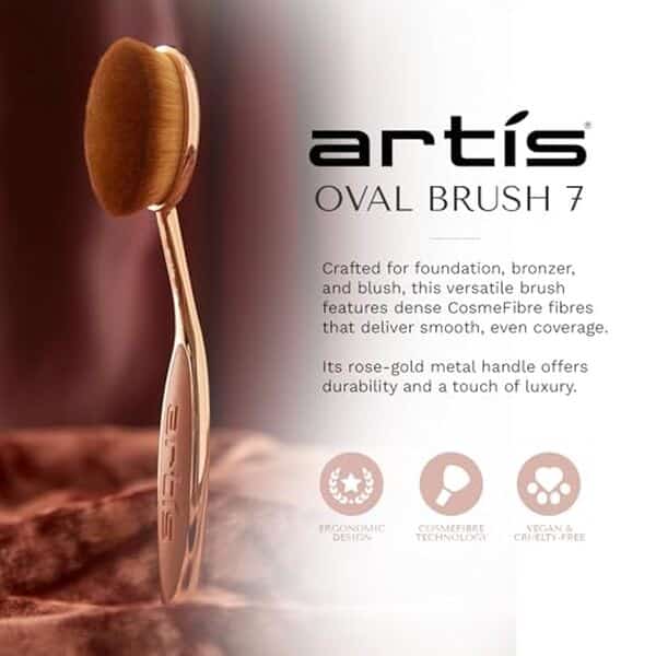 Découvrez notre test détaillé du pinceau oval Artis Elite 7 : performances, qualité et résultats pour un fond de teint impeccable. Avis complet et honnête. 