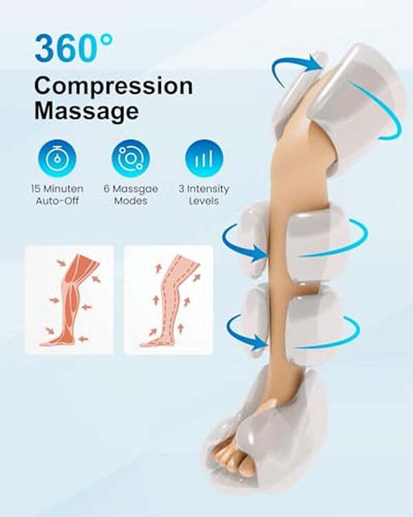 Découvrez notre avis détaillé sur l'appareil de massage Comfier avec chaleur et compression. Test complet, fonctionnalités et efficacité pour soulager vos jambes. 