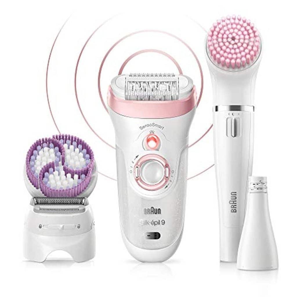 Test de l'épilateur braun silk-épil 9-975 bs sensosmart