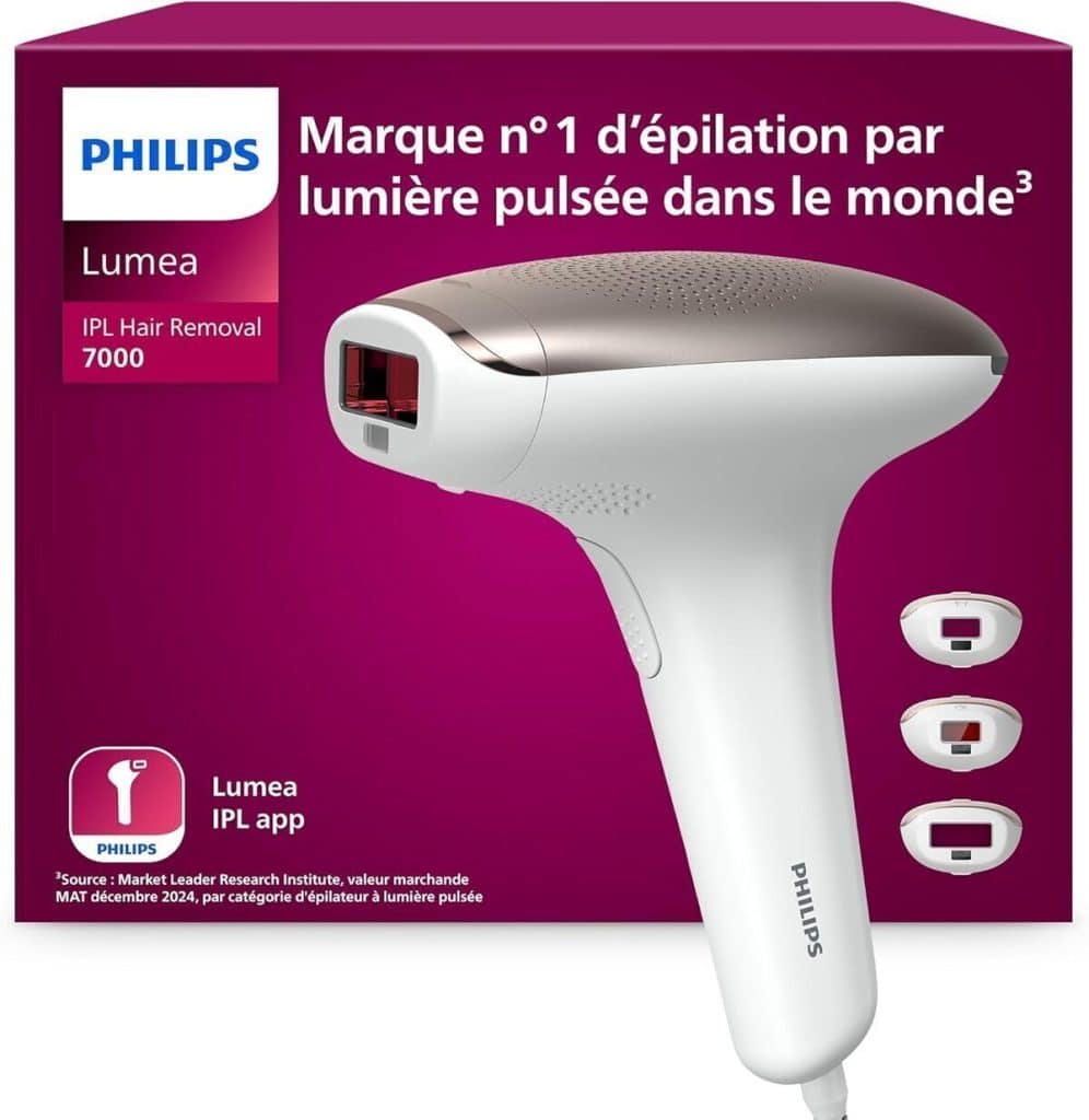 Test : épilateur Philips Lumea série 7000 SC1999/00