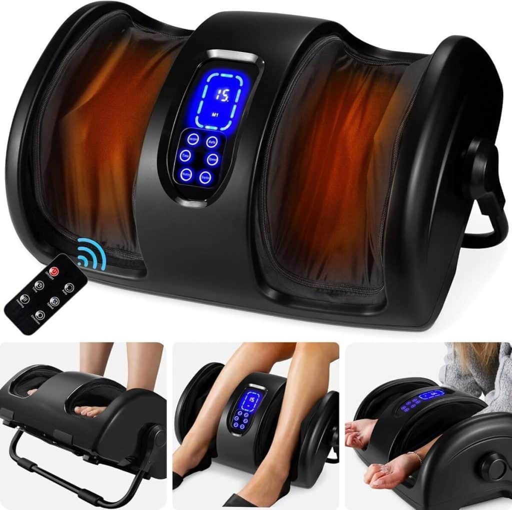 Test : masseur de pieds chauffant shiatsu Best Choice Products