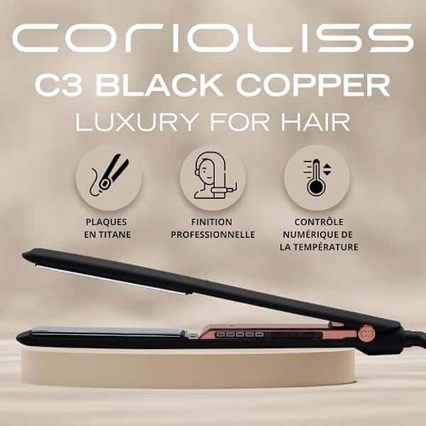 Découvrez notre test complet du lisseur Corioliss C3 avec plaques titane extra-longues. Performances, prix et avis : tout ce qu'il faut savoir pour choisir le meilleur lisseur.