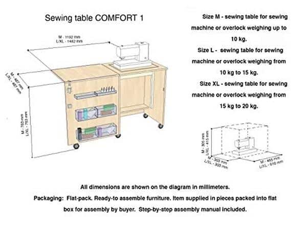 Découvrez notre test détaillé de la table Comfort 1 avec système air-lift 10 kg pour machine à coudre. Avis, avantages et performances.