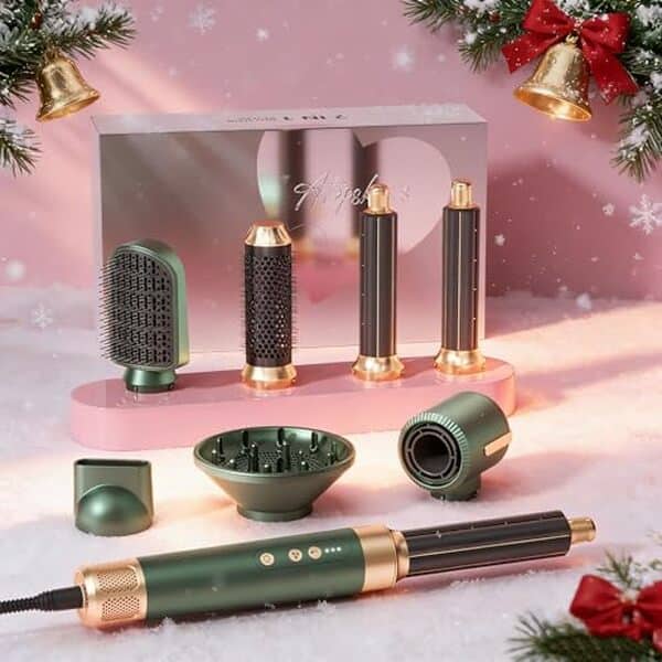 Découvrez notre test détaillé de l'air styler Atopskins 7 en 1 vert. Un lisseur boucleur polyvalent pour tous les types de cheveux avec ses 7 fonctions innovantes. 