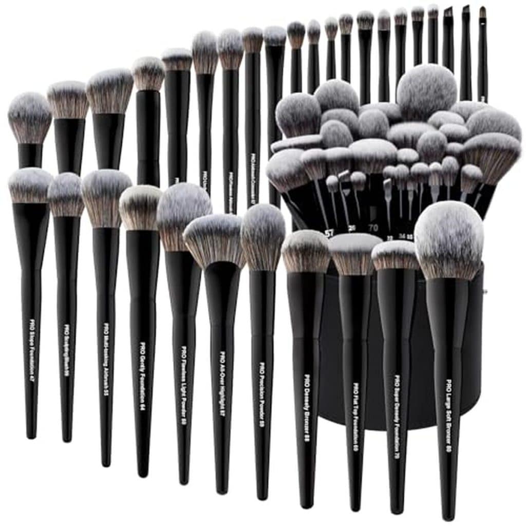 Avis Bueart : lot de 32 pinceaux maquillage végans