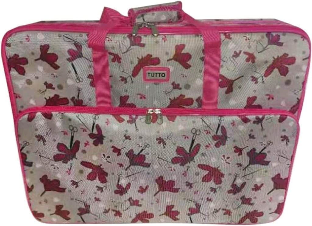 Avis sur le sac Tutto Grand motif marguerites - rose