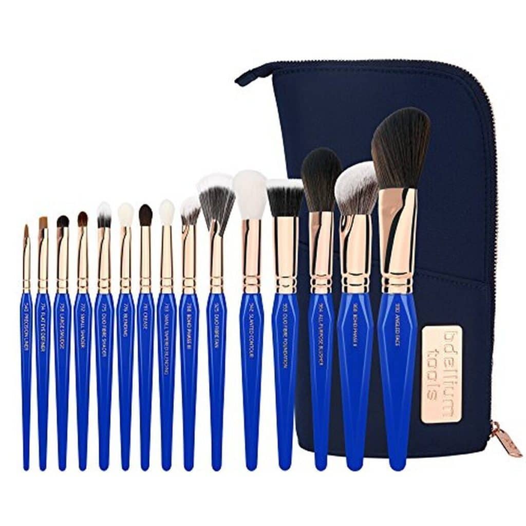 Test : bdellium Tools set de pinceaux triangle doré phase III