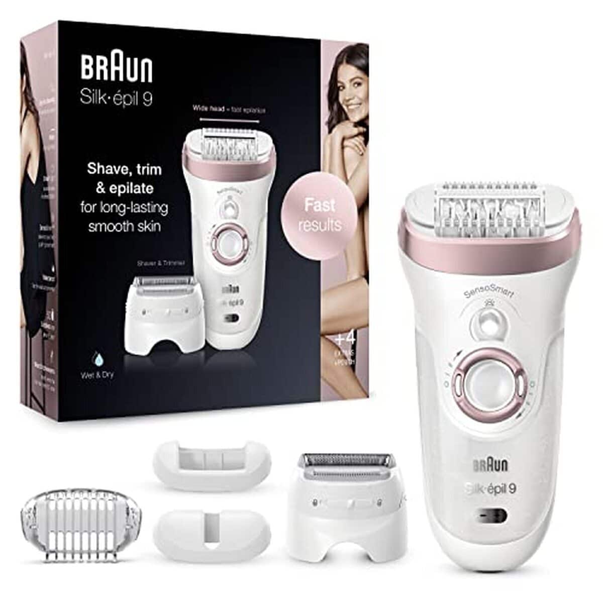 Test de l'épilateur Braun Silk-épil 9-725