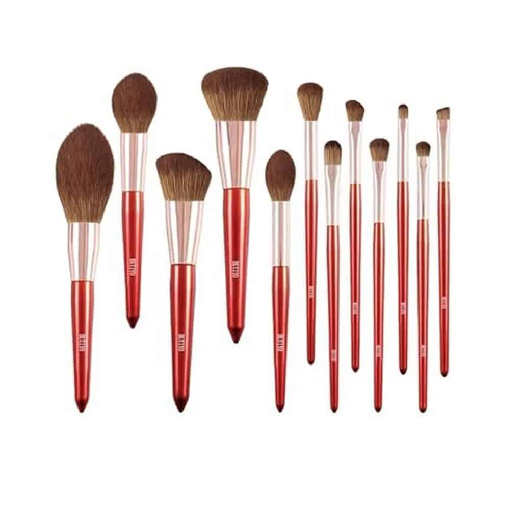 Test du lot de 12 pinceaux maquillage BUTIYO FB021