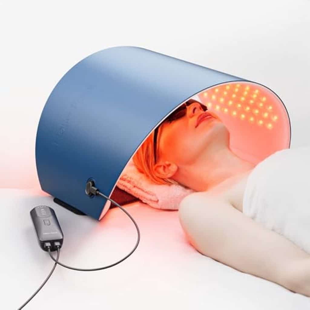 Test du masque LED Hello Face Photon thérapie : technologie QuadChip™ pour un soin pro
