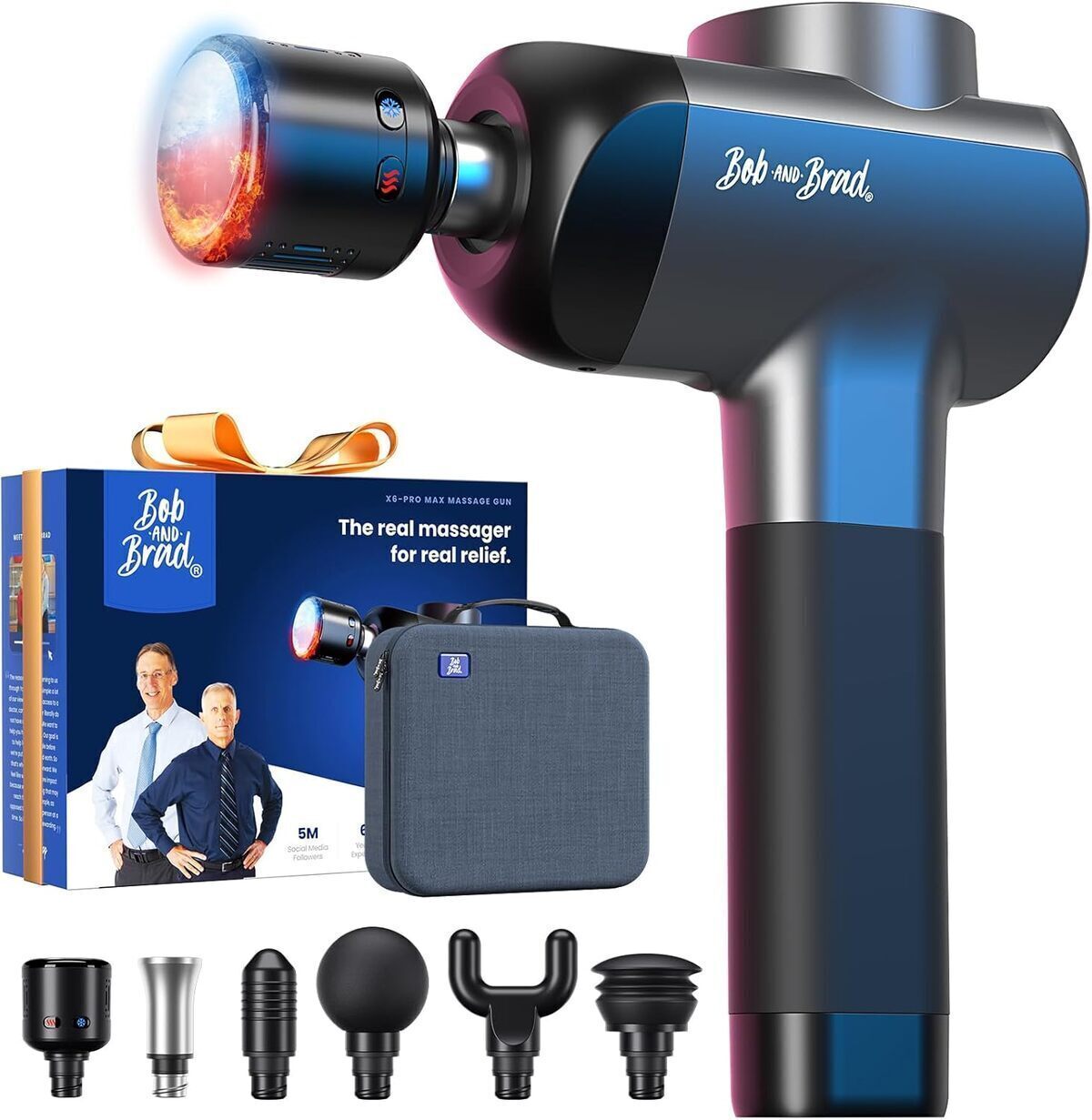 Test du pistolet de massage Bob and Brad X6 Pro Max : détente et récupération au rendez-vous