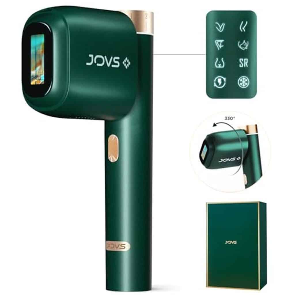 Test jovs épilation laser IPL : technologie refroidissement efficace