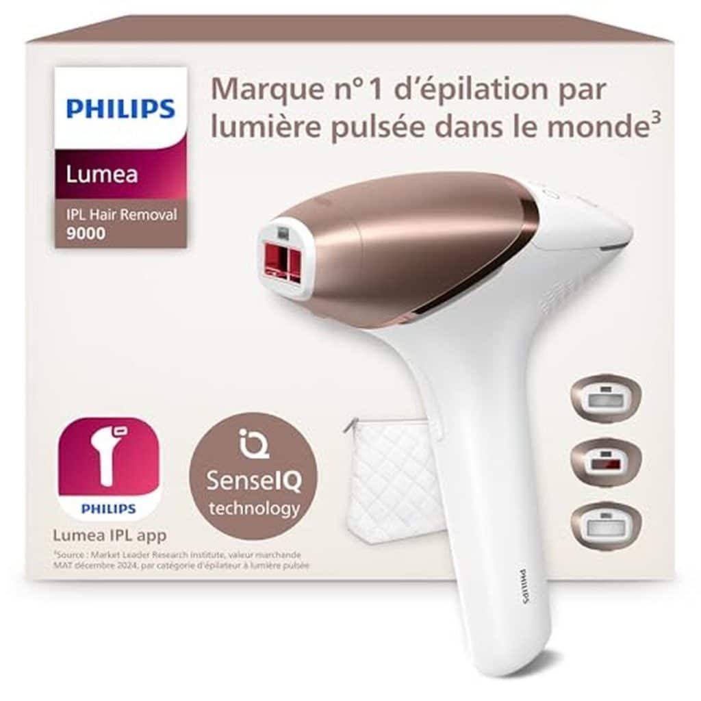 Test Philips Lumea Série 9000 : épilateur À Lumière Pulsée Avec Technologie Senseiq