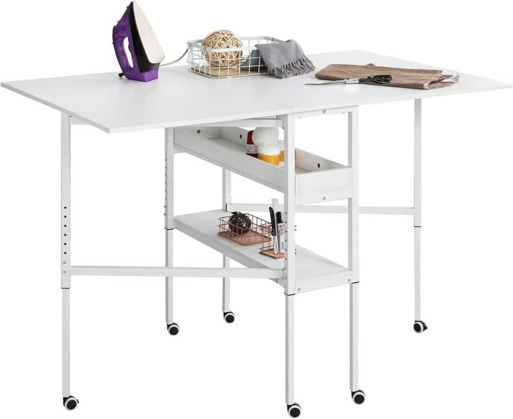 Test de la table de couture EROMMY pliante et réglable