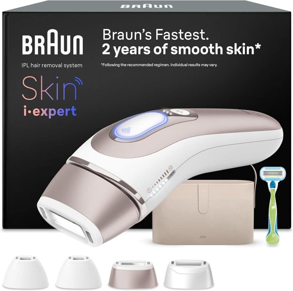 Test de l'épilateur braun Skin i·expert PL7387 : épilation à domicile innovante