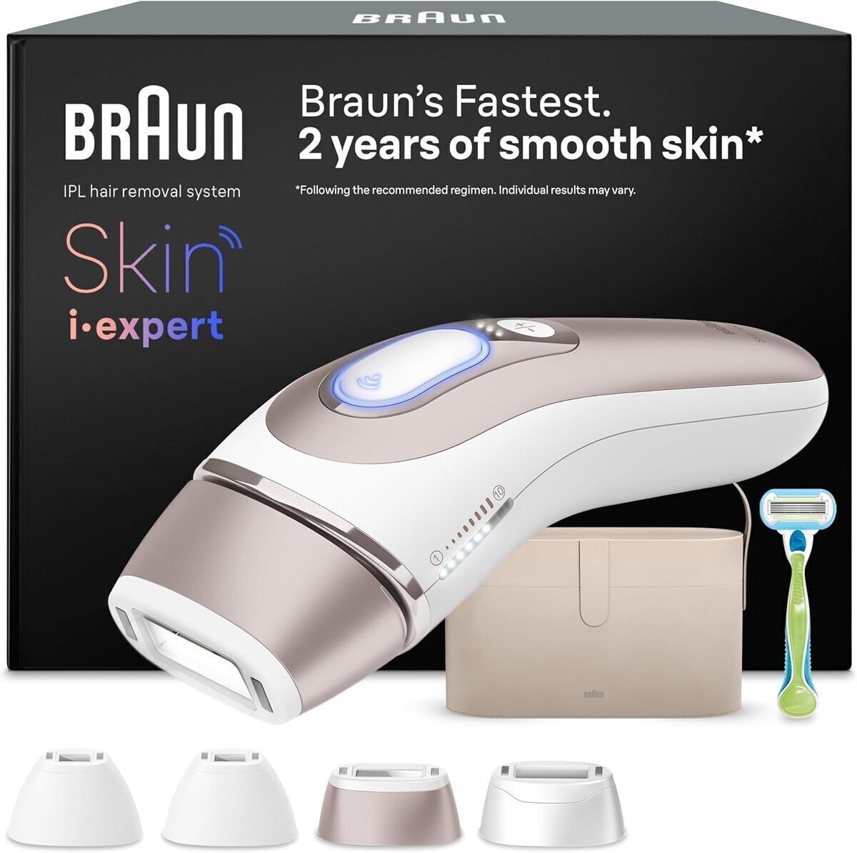 Test de l'épilateur braun Skin i·expert PL7387 : épilation à domicile innovante