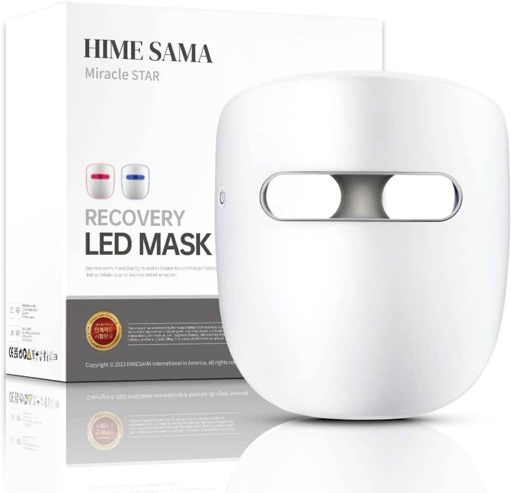 Test du HIME SAMA Miracle MAX RB-018 : masque LED anti-âge et éclat de la peau