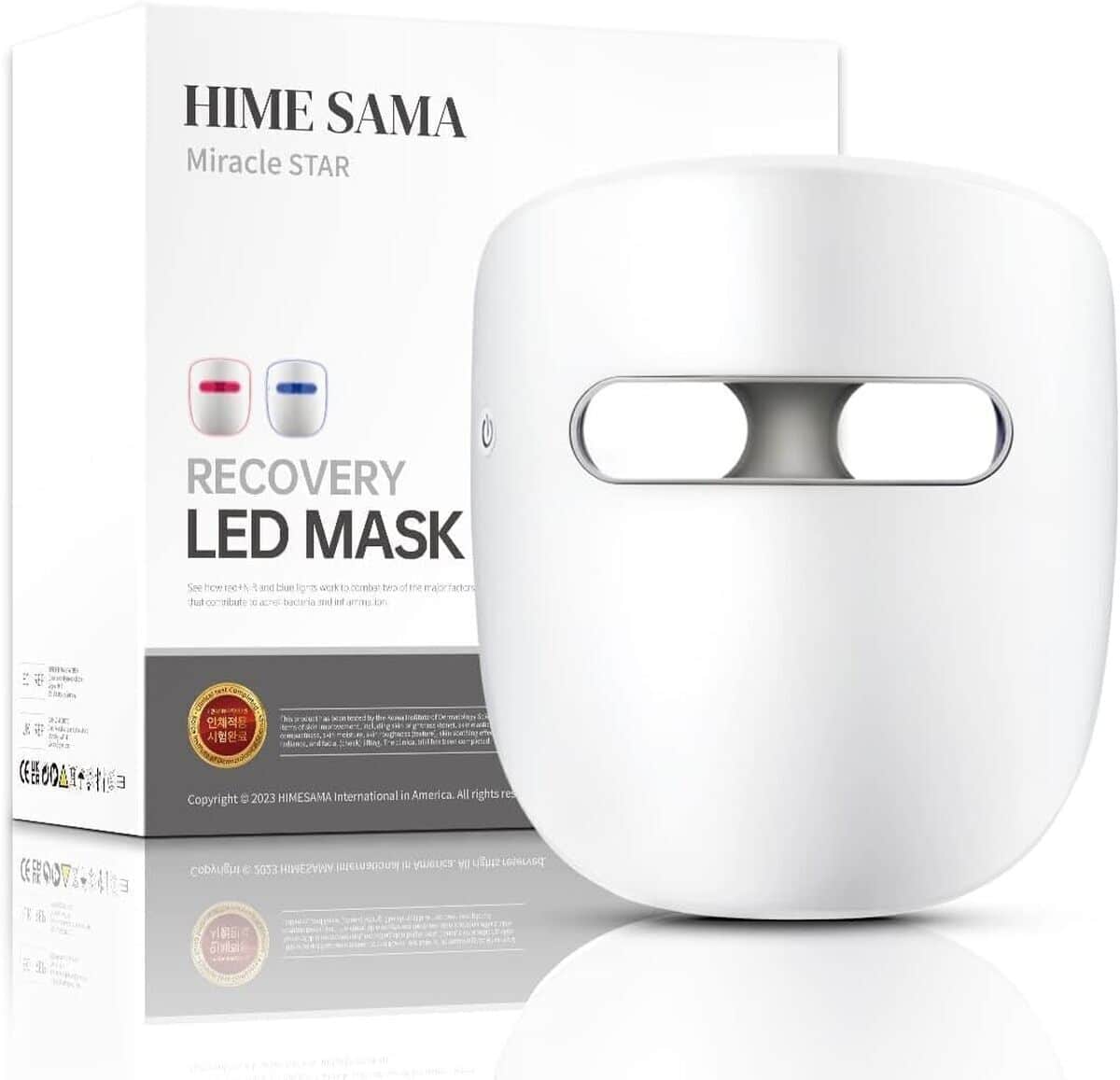 Test du HIME SAMA Miracle MAX RB-018 : masque LED anti-âge et éclat de la peau
