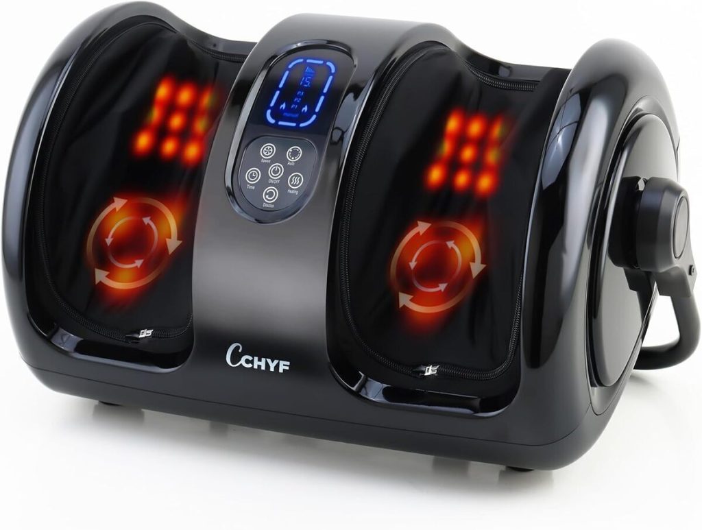 Test du masseur de pieds chauffant CCHYF Shiatsu