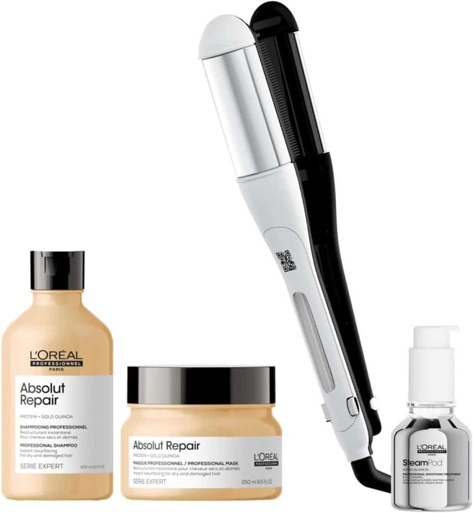 Test Du Steampod 4 : lisseur Boucleur Vapeur Par L'Oréal Professionnel