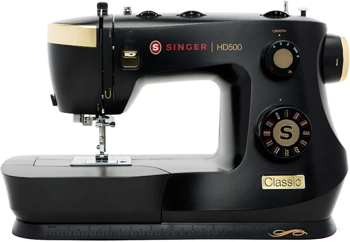 Test machine à coudre singer heavy duty 500 : performance robuste et polyvalente