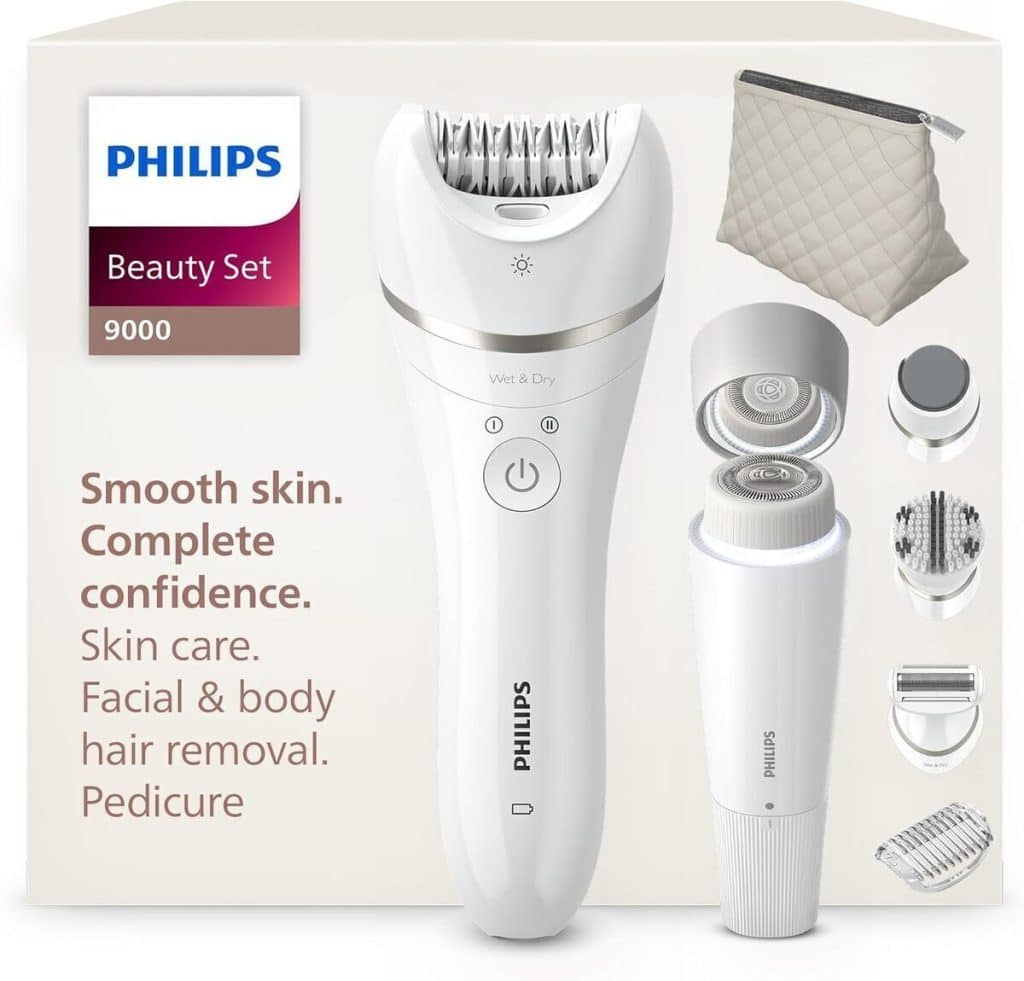 Test : philips Beauty Set série 9000, épilateur polyvalent sans fil