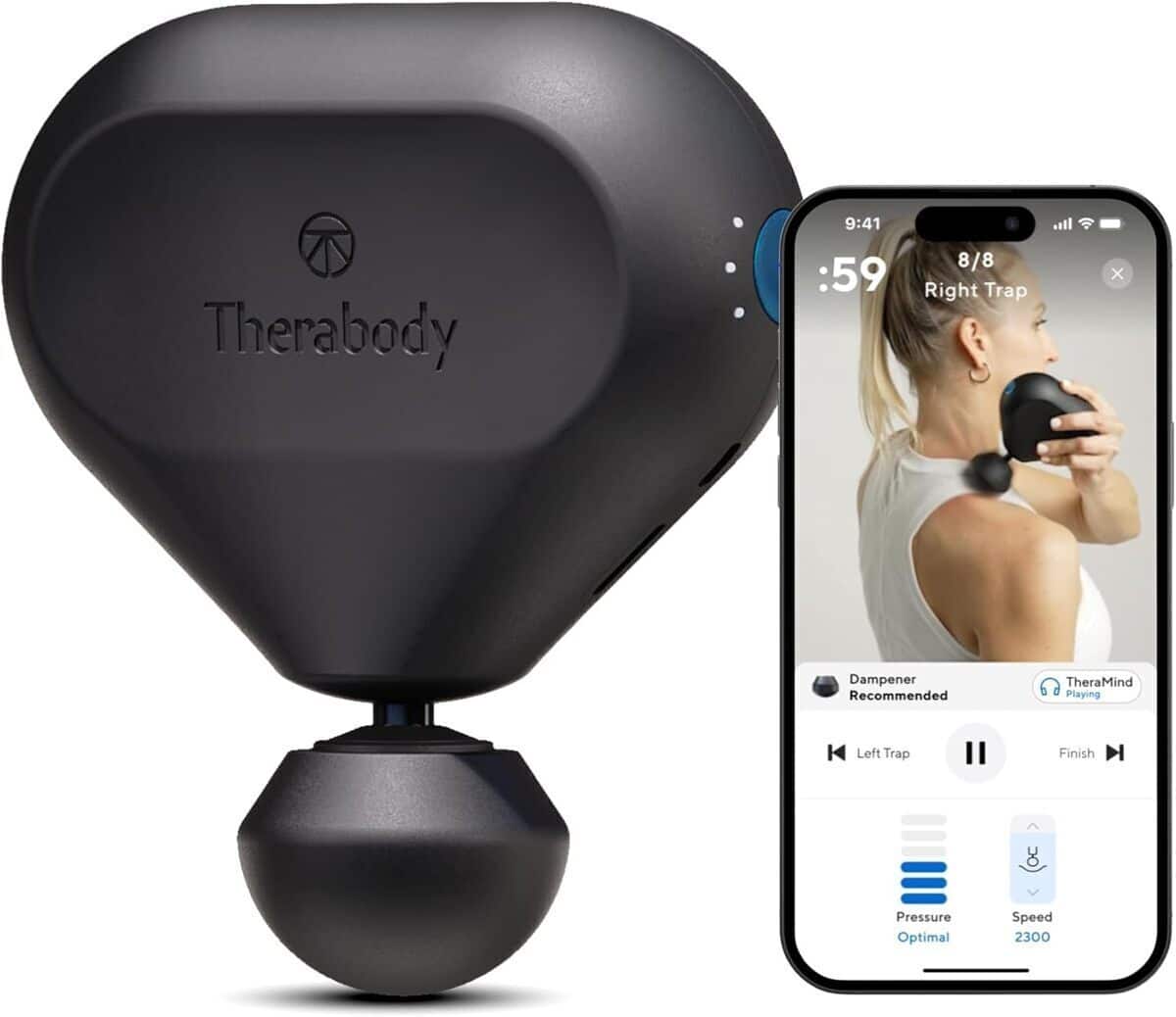 Test Theragun Mini 2.0 : pistolet de massage portable pour soulager les douleurs musculaires