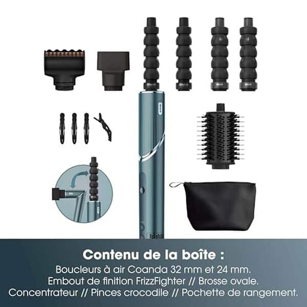 Découvrez notre avis détaillé sur le boucleur Shark FlexStyle HD456TLEU : technologie anti-frisottis, résultats professionnels et boucles durables testés pour vous.