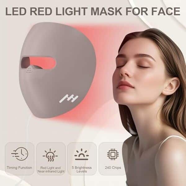 Découvrez notre avis complet sur le masque facial LED 3D à lumière rouge : 80 LEDs, minuterie intégrée et résultats visibles pour une peau rajeunie et tonifiée.