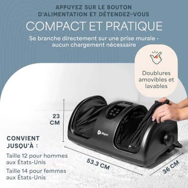 Découvrez notre test détaillé de l'appareil de massage pieds Shiatsu avec chaleur. Efficacité, fonctionnalités et avis pour une relaxation optimale des pieds.
